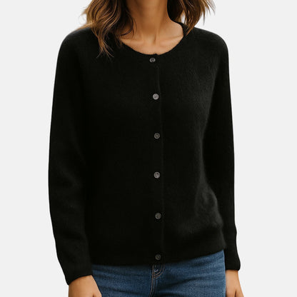 Women's Button-Up Sweater in Twelve Colors