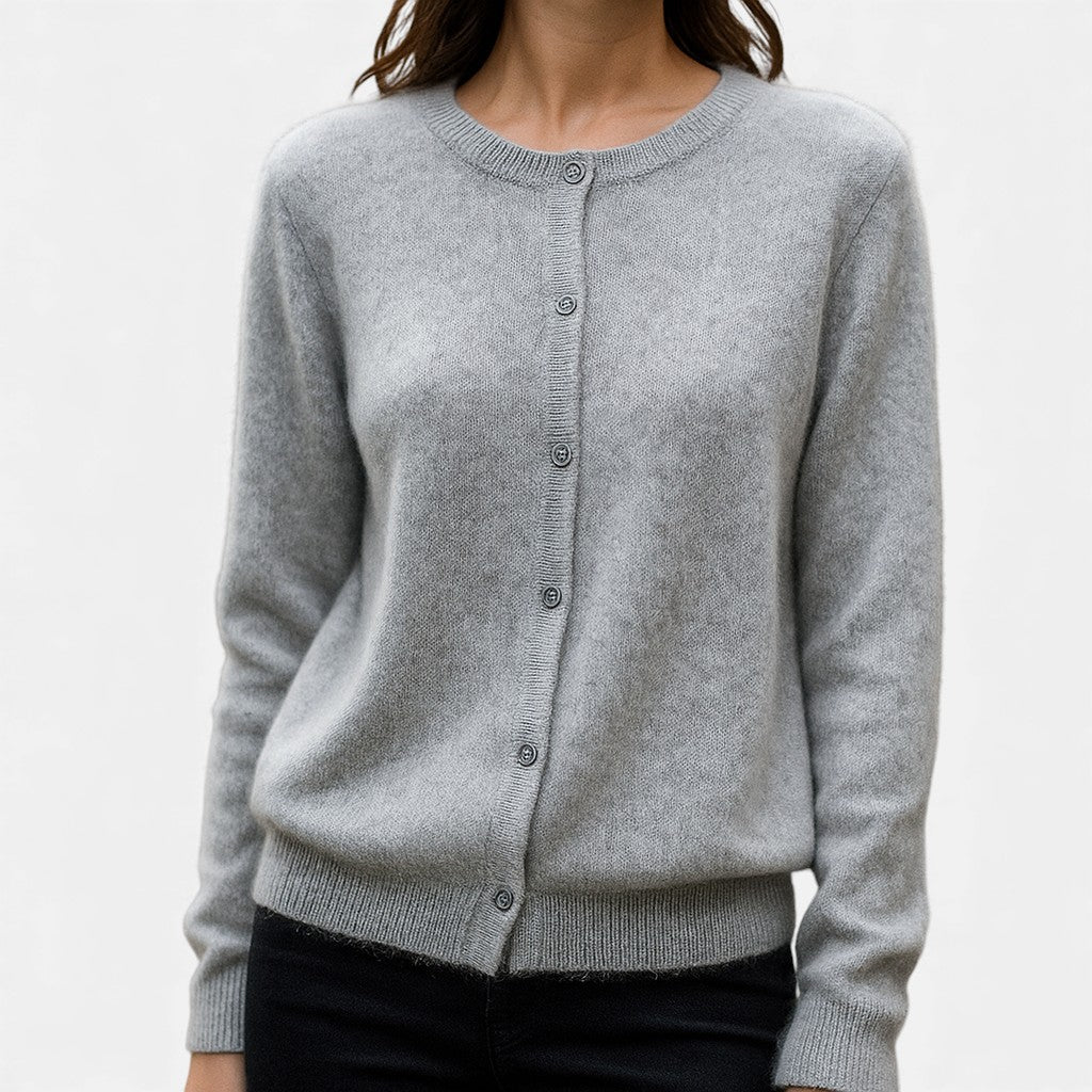 Women's Button-Up Sweater in Twelve Colors