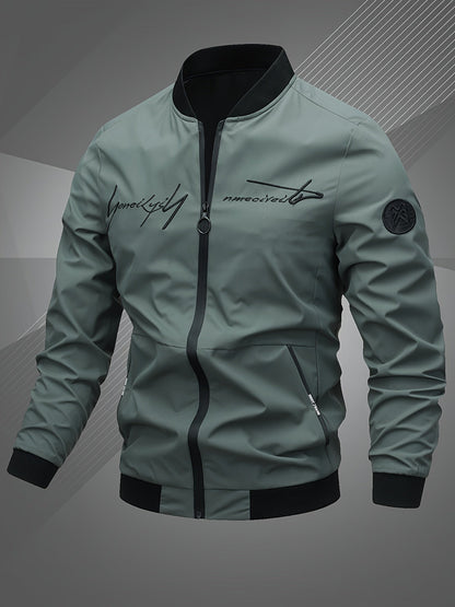 Harm™ | Casual Long Sleeve Bomber Jacket