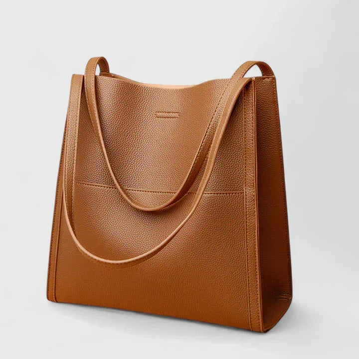 Women's Elegant Shoulder Bag in Gray or Red
