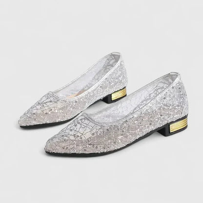 Women's Comfort Shoes in Silver or Gold