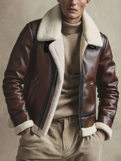 VANHOUTEN™ | WARM MOTORCYCLE JACKET FOR AUTUMN AND WINTER