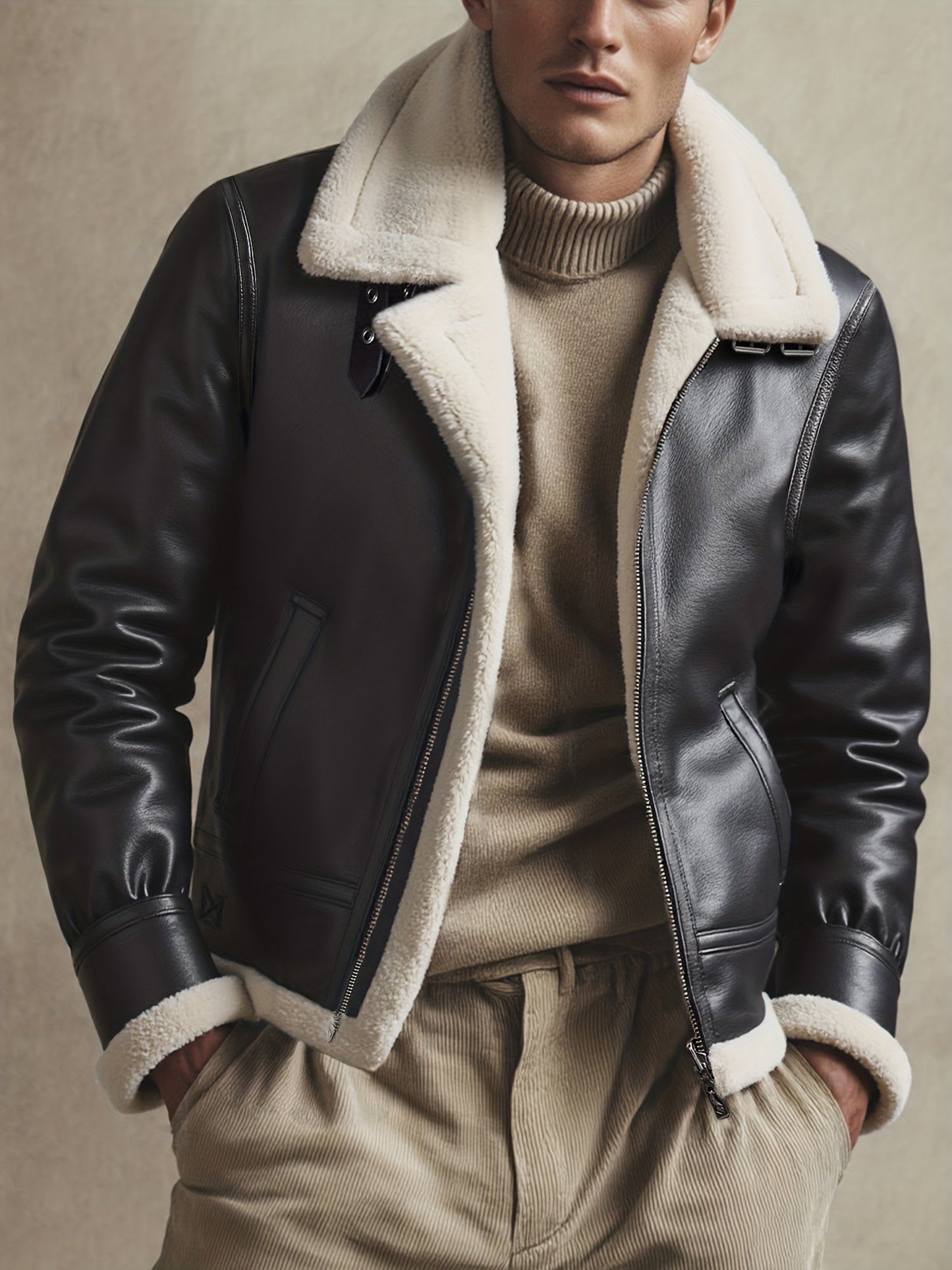 VANHOUTEN™ | WARM MOTORCYCLE JACKET FOR AUTUMN AND WINTER