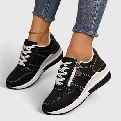 Women's Comfort Shoes in Blue, Black and Gray