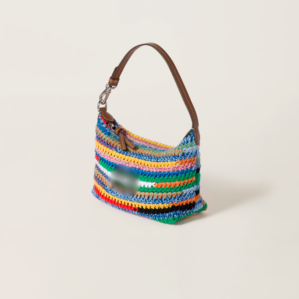 Sinclaire's Multicolored Crochet Pouch