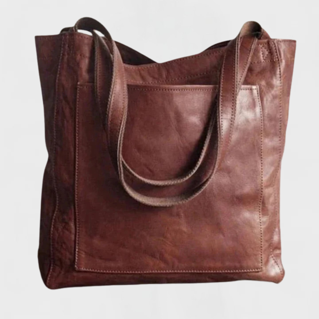 Women's Leather Shoulder Bag in Brown, Coffee or Black