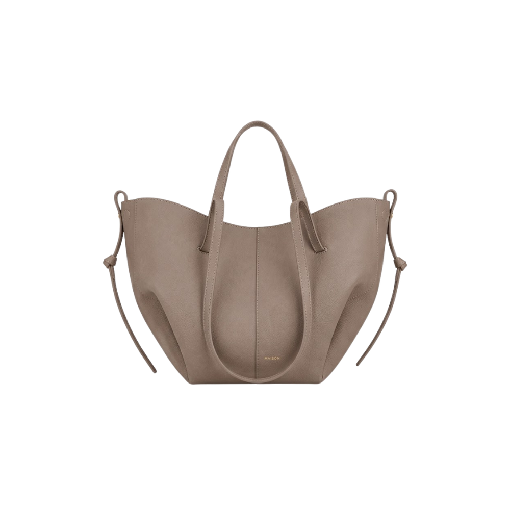 Polene Cyme Mini Edition Textured Taupe