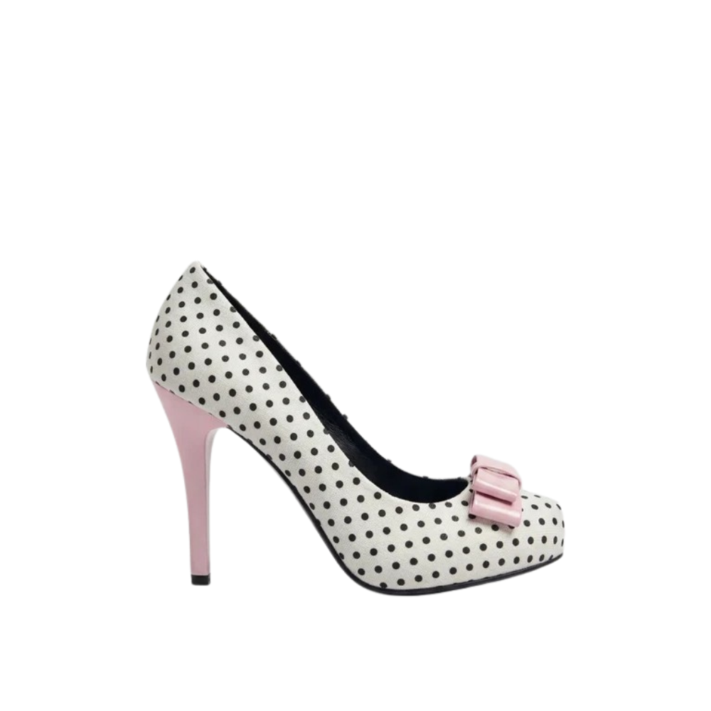 Lulu Polka Bow Heels
