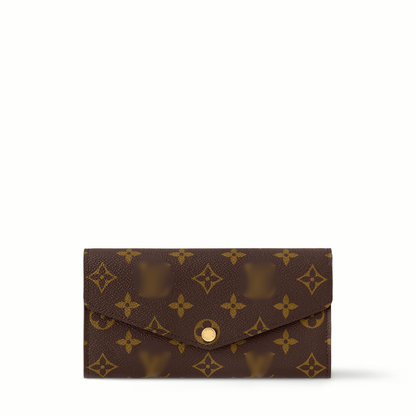 Sinclaire's Monogram Sarah Long Wallet