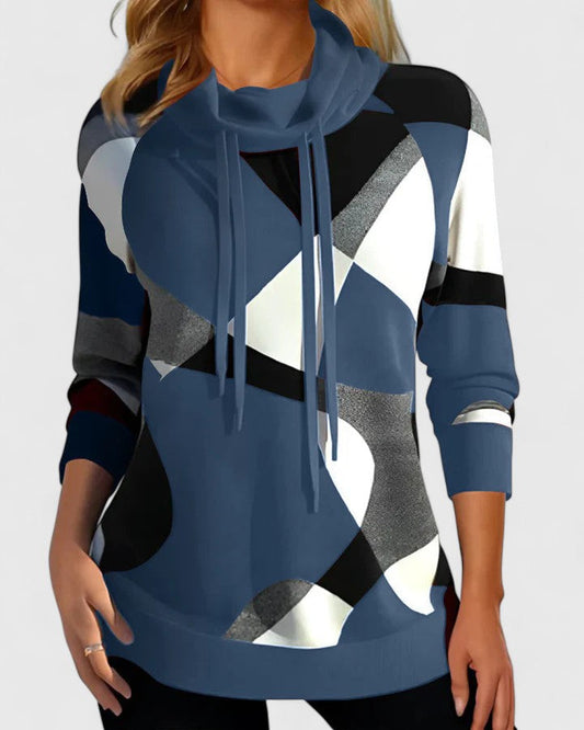Women's Comfortable Sweater in Red, Blue or Gray