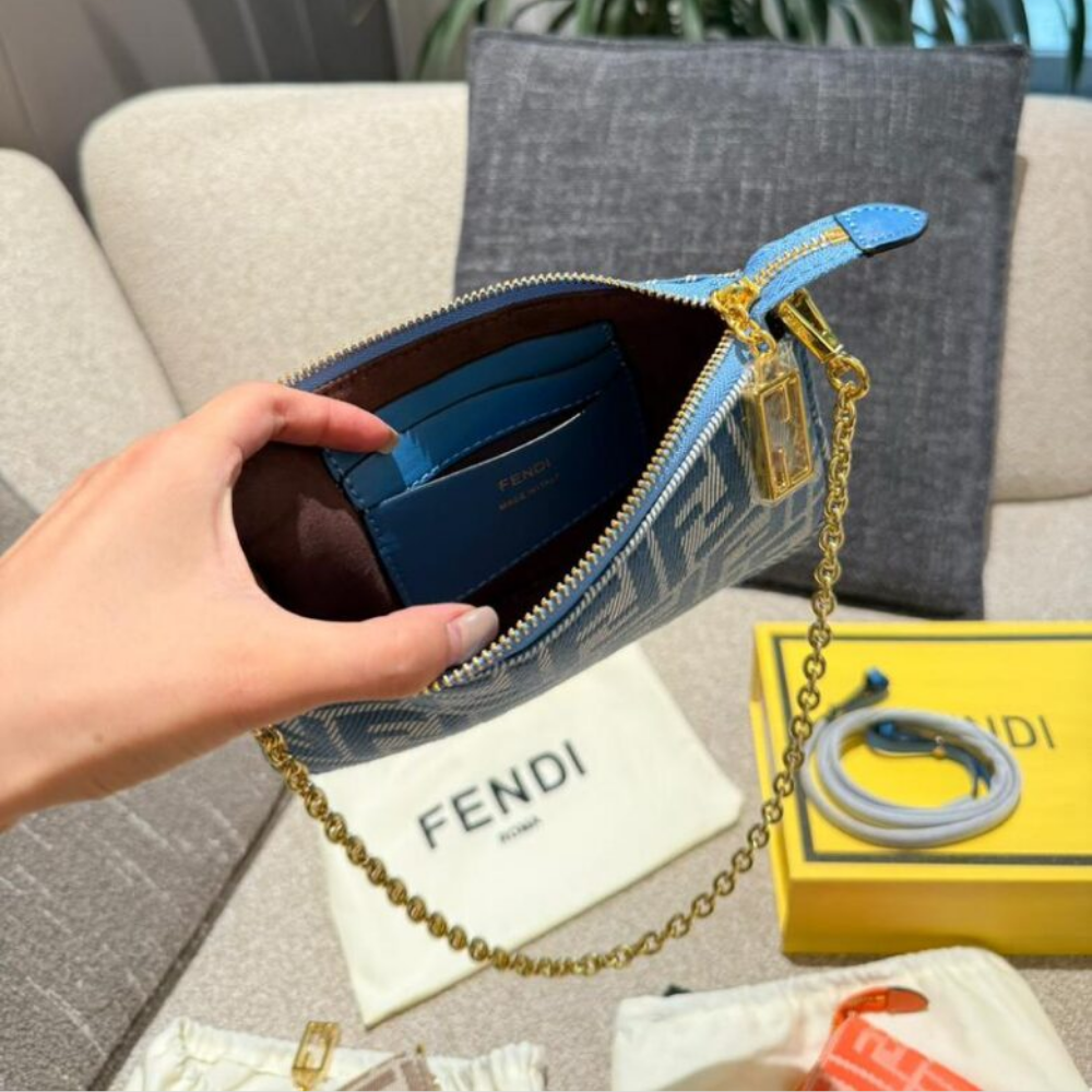 Fendi Baguette Flat Pouch Mini