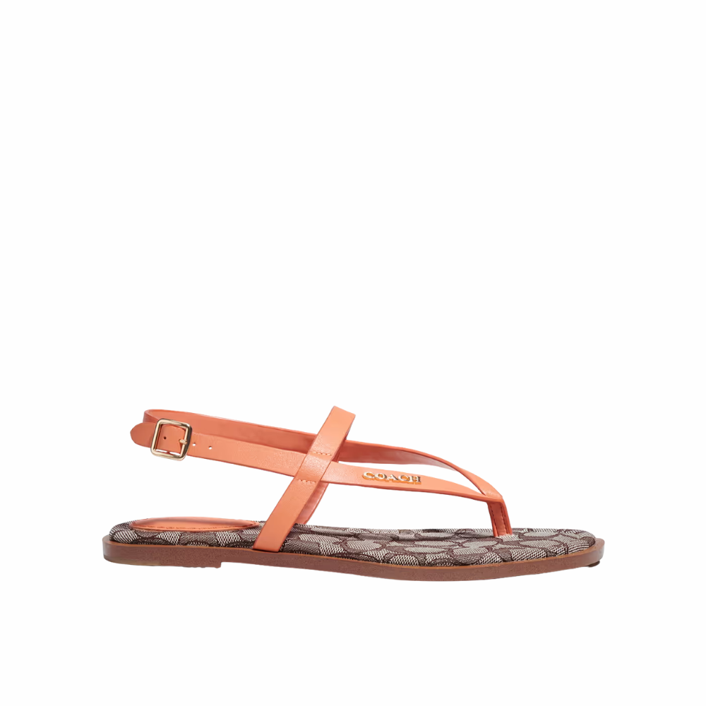 Coach Josie Thong-Strap Slingback Sandals
