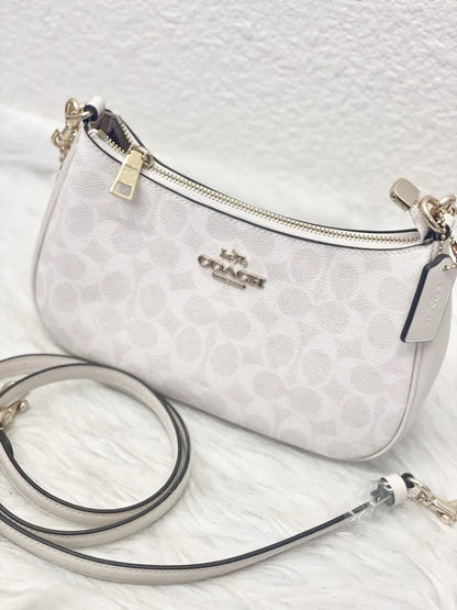 COACH Women’s Teri Shoulder Bag Signature Canvas