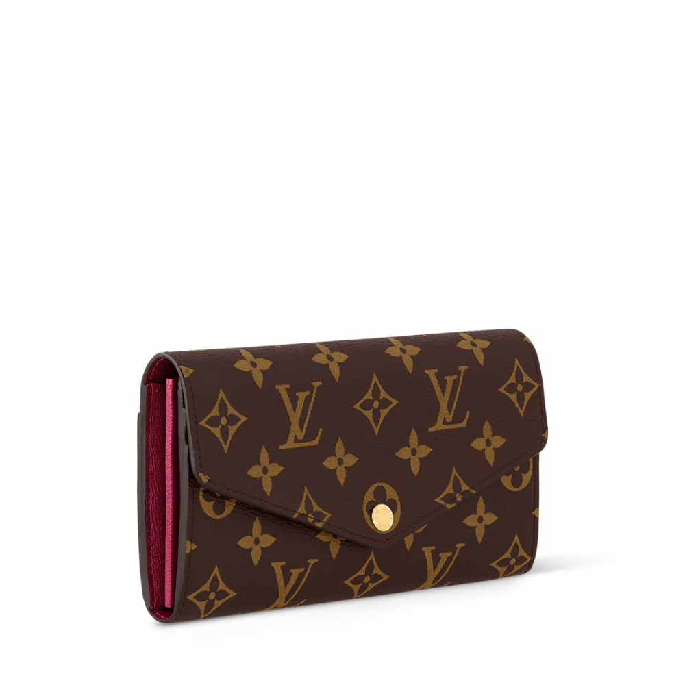 LV Monogram Sarah Long Wallet