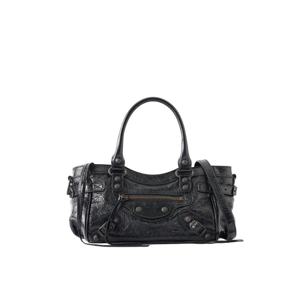 Mini Leather Tote Bag