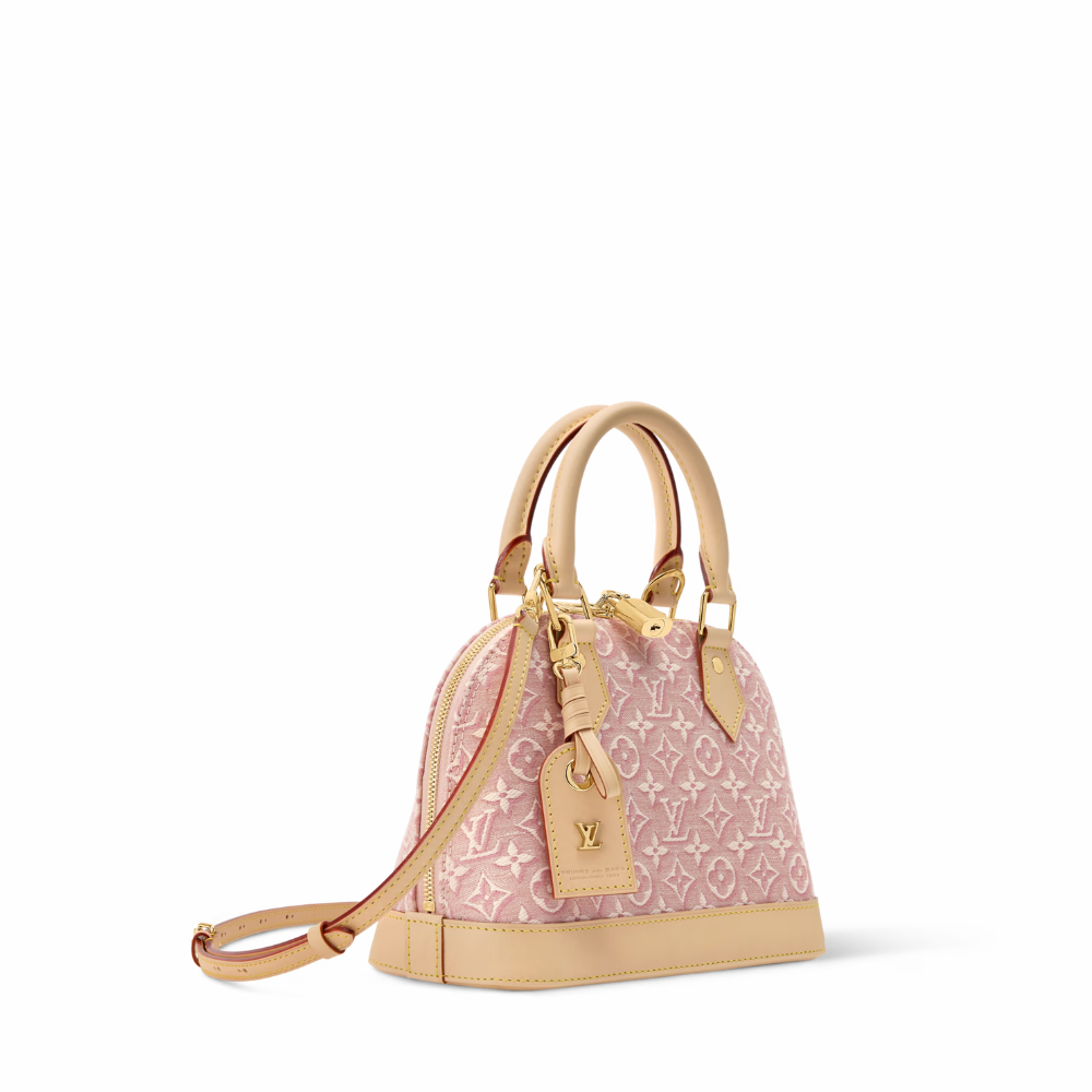 LV Alma BB Rose Ruban Bag