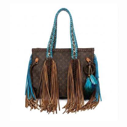 LV - Neverfull Houston Tote Leopard