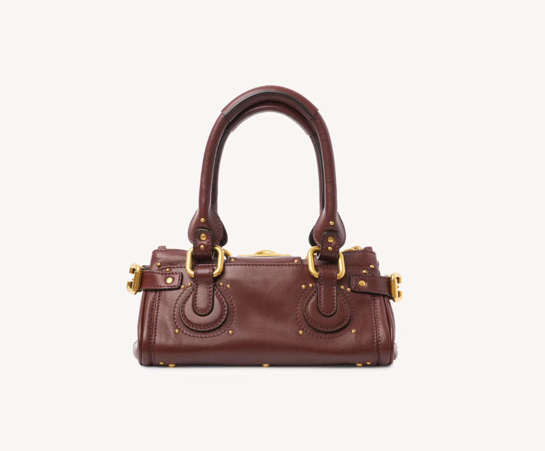 Chloe Small Paddington Bag In Grained Leather
