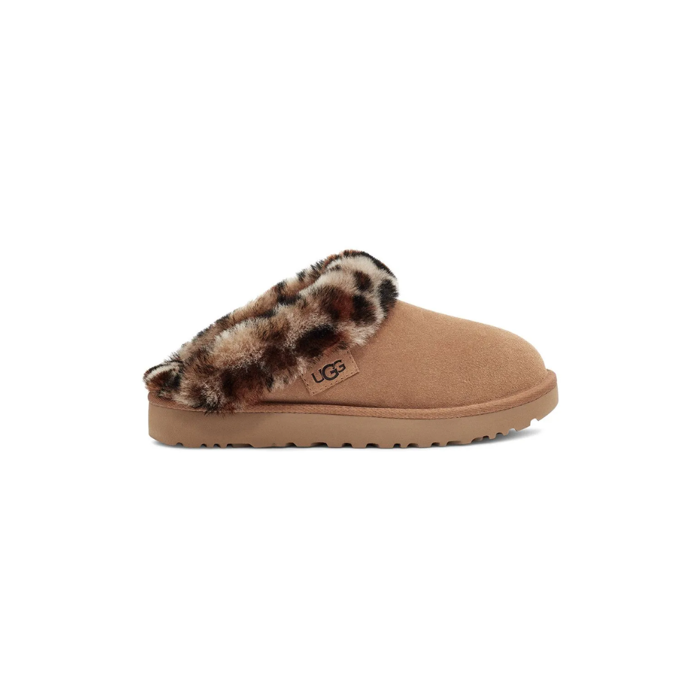 UGG Cluggette Leopard Slippers - Women's