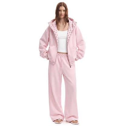 Cyber Static Baggy Hoodie Set