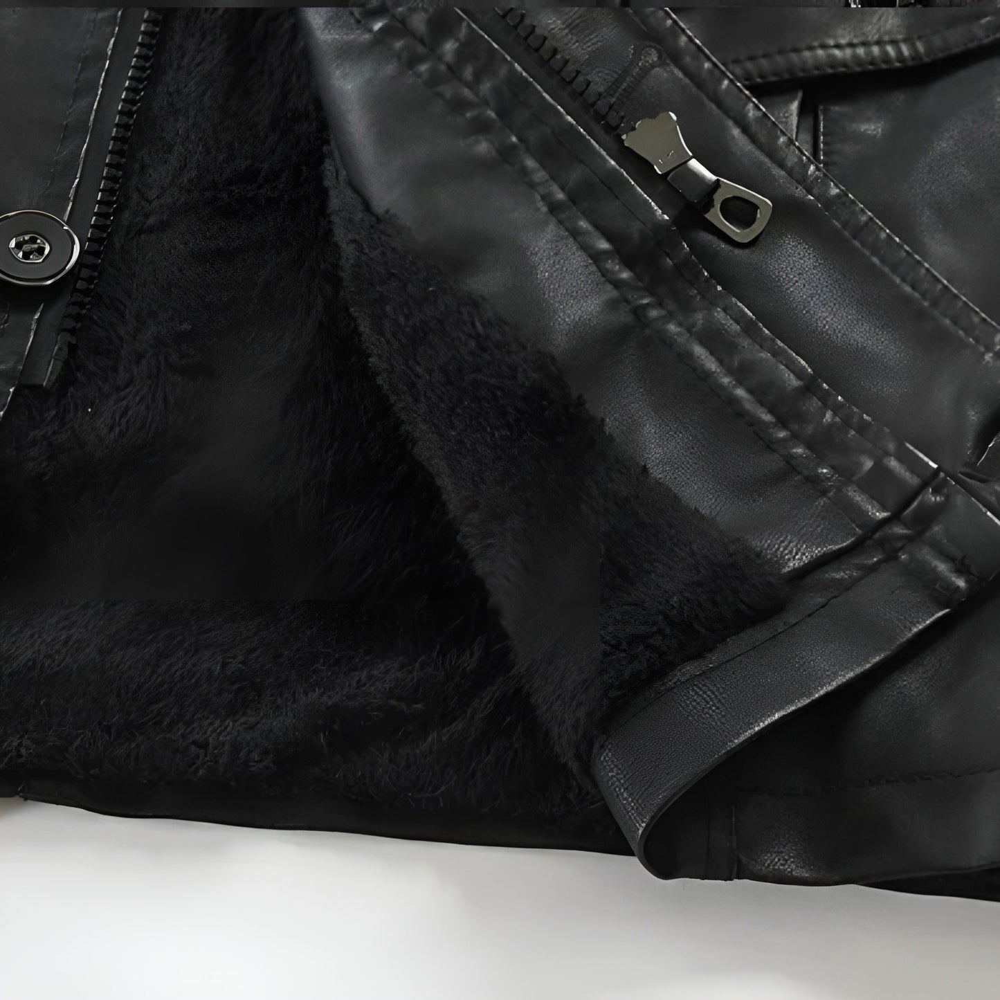 Adrien™ | Elegant Long Leather Coat for Men