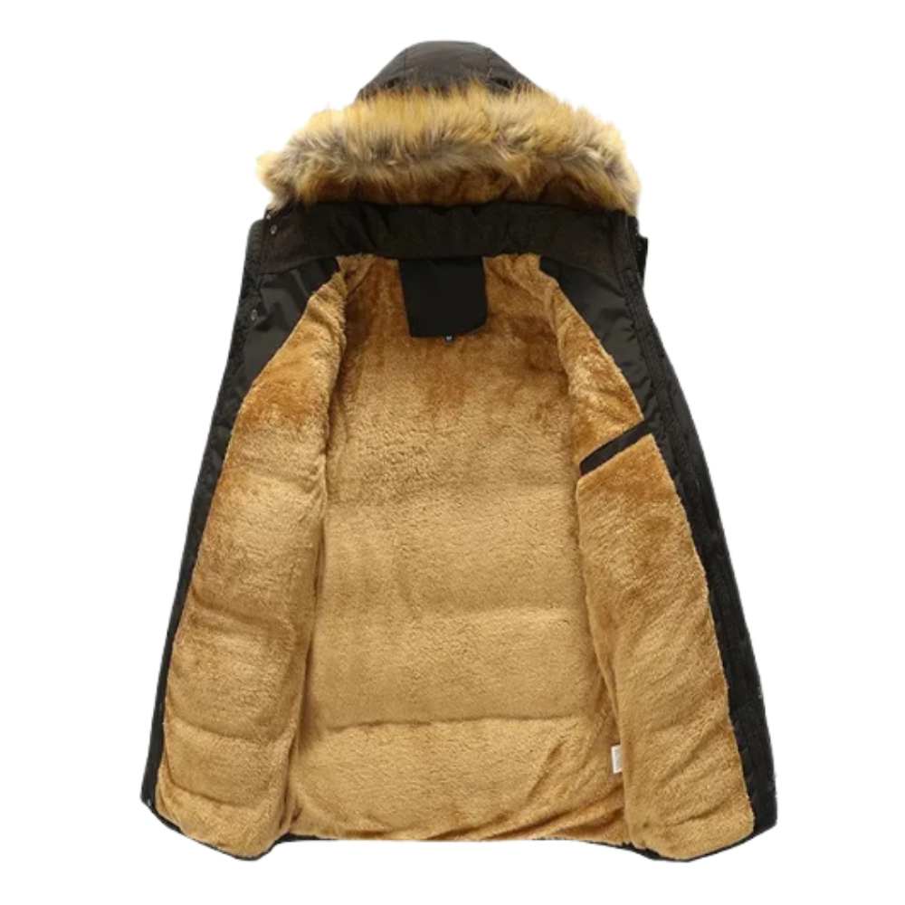 Adrien™ | Elegant Quilted Lined Winter Coat