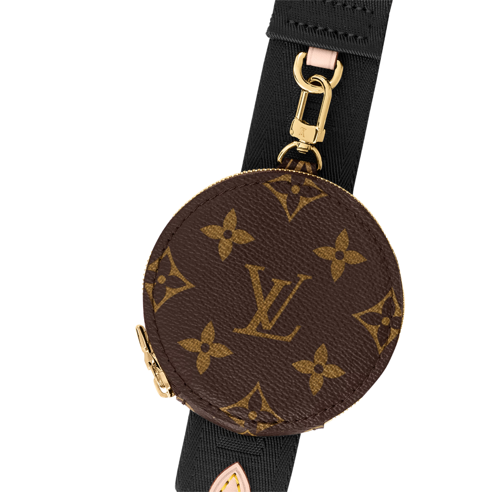 Bandouliere Woven Shoulder Strap Black (Box Included)