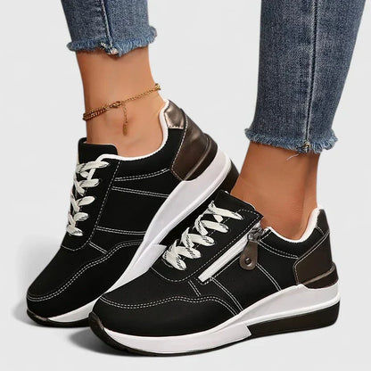 Women's Comfort Shoes in Blue, Black and Gray