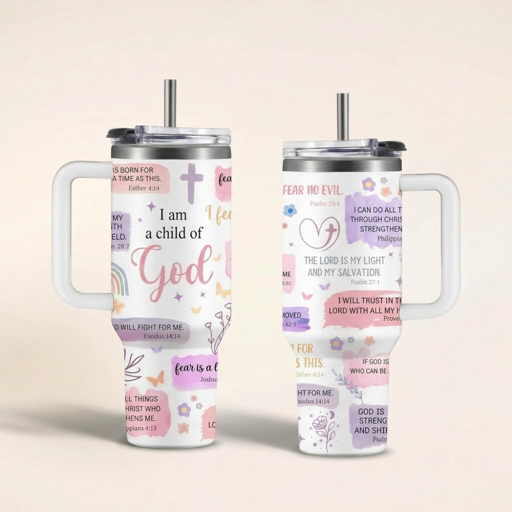 Inspirational Faith 40oz Tumbler