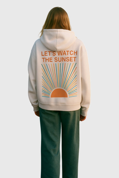 Women's Comfortable Hoodie in White, Pink or Blue