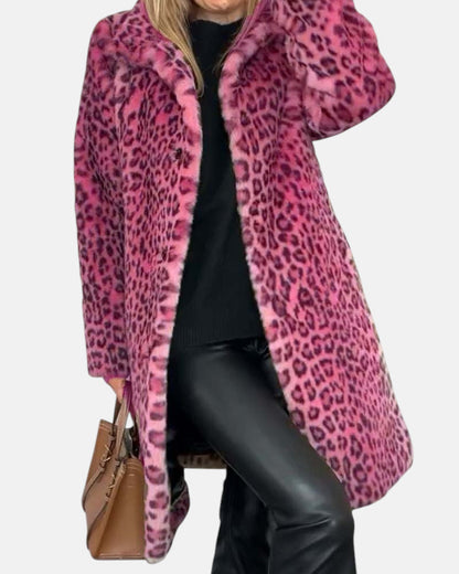 Women's Leopard Print Coat in Long or Short