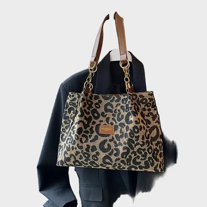 Roxane | Leopard Lush Tote
