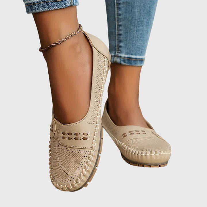 Women's Comfort Shoes in Beige, Brown or Coffee