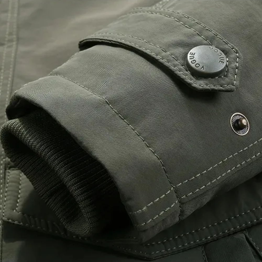 Victor™ | Elegant Quilted Cotton Jacket