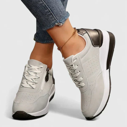 Women's Comfort Shoes in Blue, Black and Gray