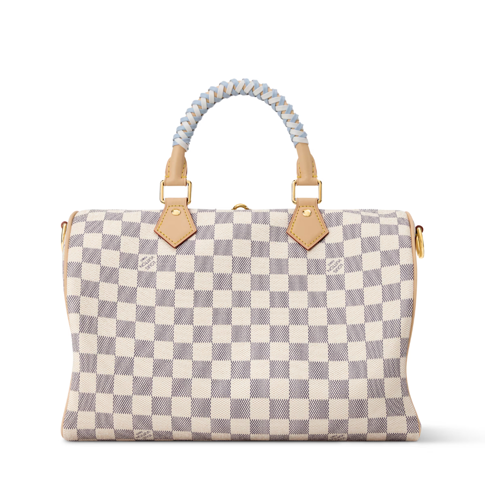 LV Speedy 30 Soft Damier Azur