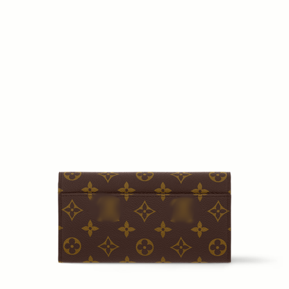 Sinclaire's Monogram Sarah Long Wallet