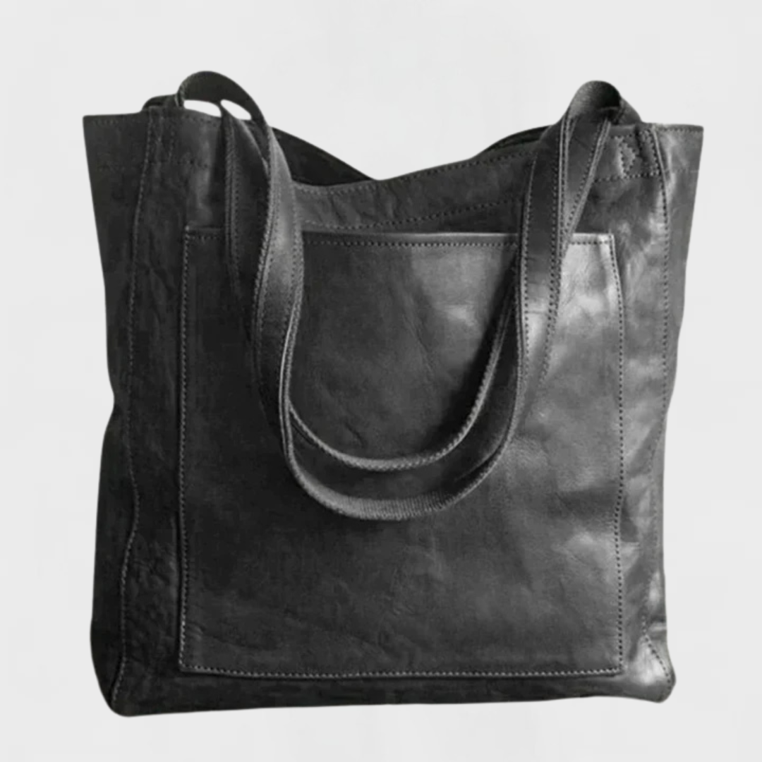 Women's Leather Shoulder Bag in Brown, Coffee or Black