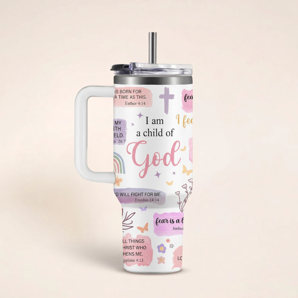 Inspirational Faith 40oz Tumbler