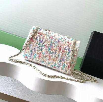 Chanel Crusie 2026 multi tweed flap mini bag