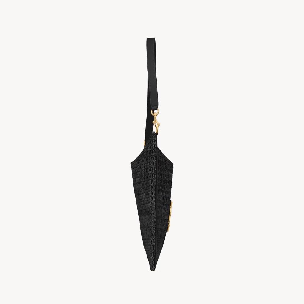 YSL Oxalis Raffia Bag