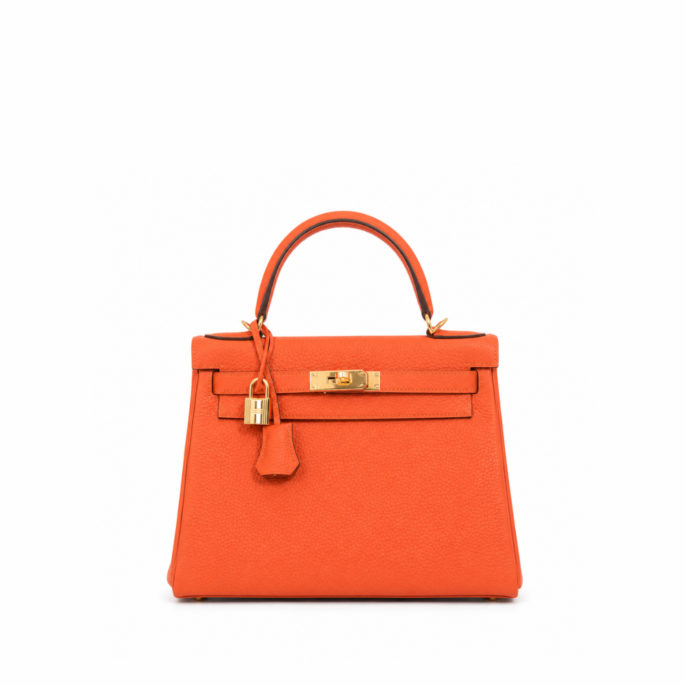 Hermes Kelly Togo Gold