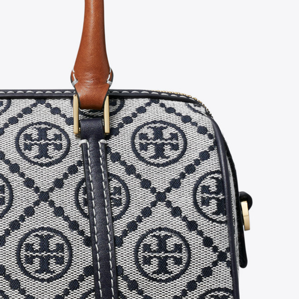 Tory Burch Monogram Mini Barrel Bag