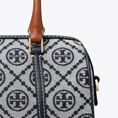 Tory Burch Monogram Mini Barrel Bag