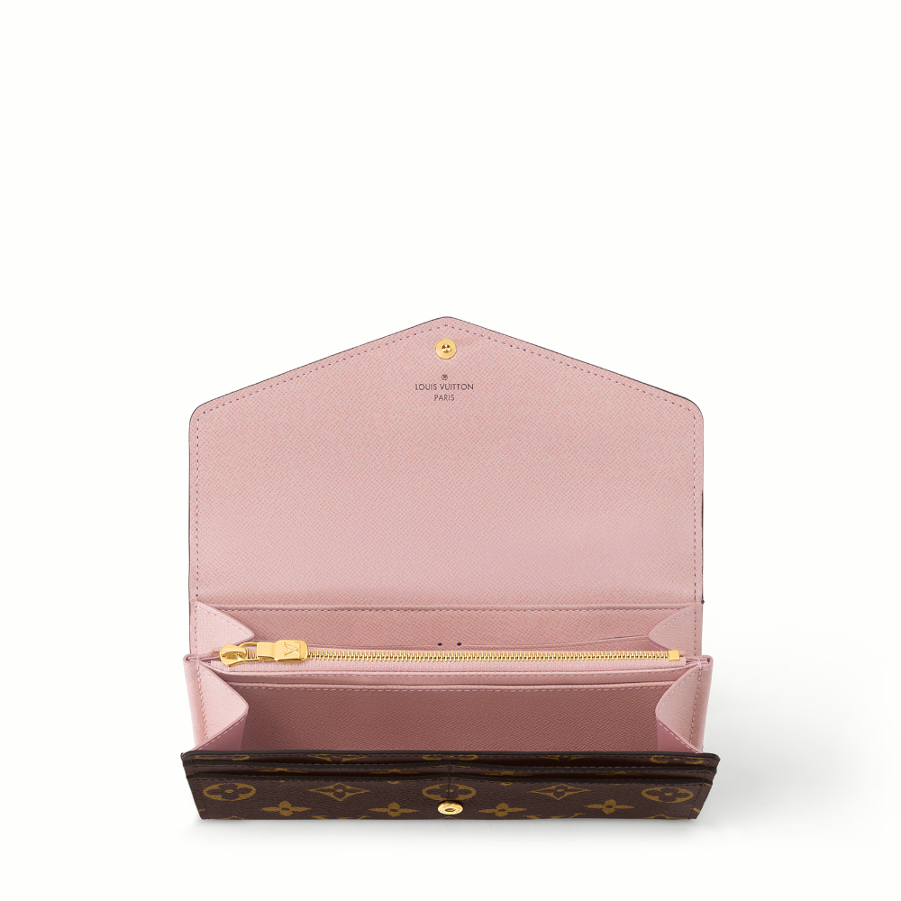 LV Monogram Sarah Long Wallet