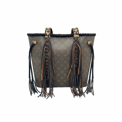 LV - Neverfull Houston Tote Leopard