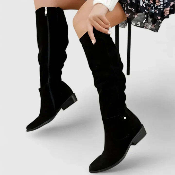 Women's Comfort Boots in Four Earth Tones