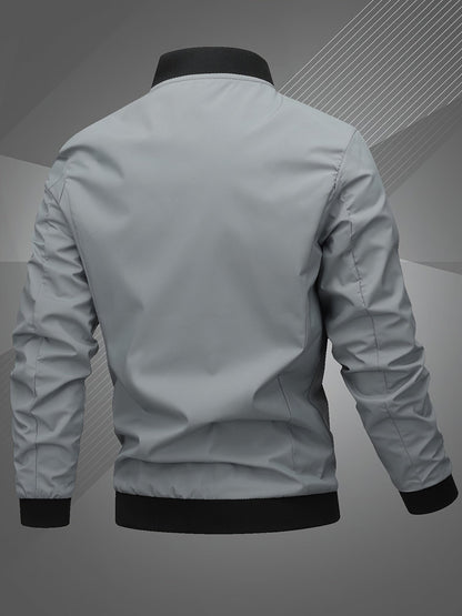 Harm™ | Casual Long Sleeve Bomber Jacket