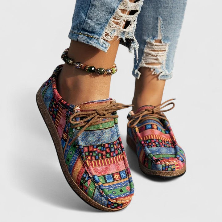 Women's Comfort Shoes in Four Bright Colors