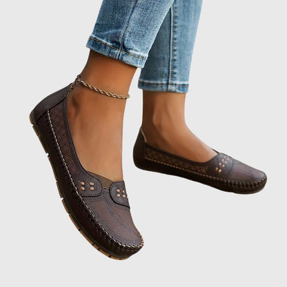 Women's Comfort Shoes in Beige, Brown or Coffee
